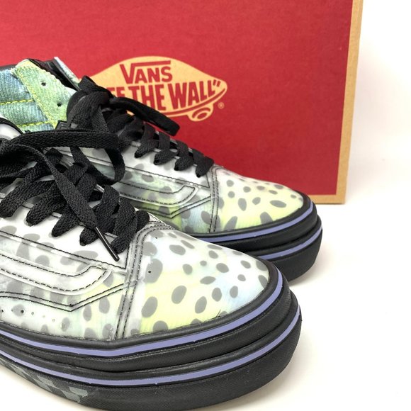 Vans Super Comfycush Blotche Gray Velvet Casual Shoes Women's Sizes VN0A4UVM2QK - Picture 6 of 9